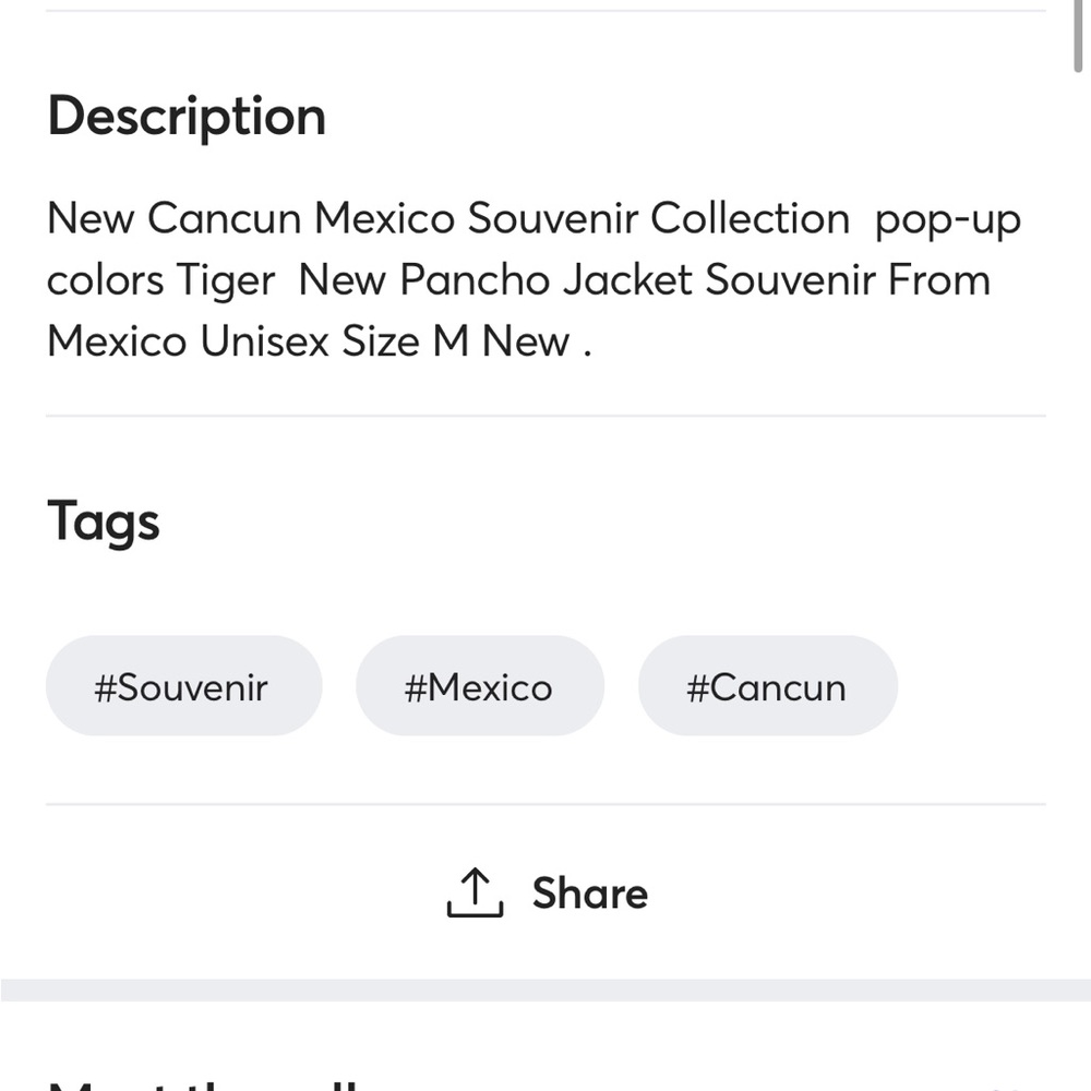 New Unisex Souvenir Clothing From Cancun Mexico. - Picture 13 of 16